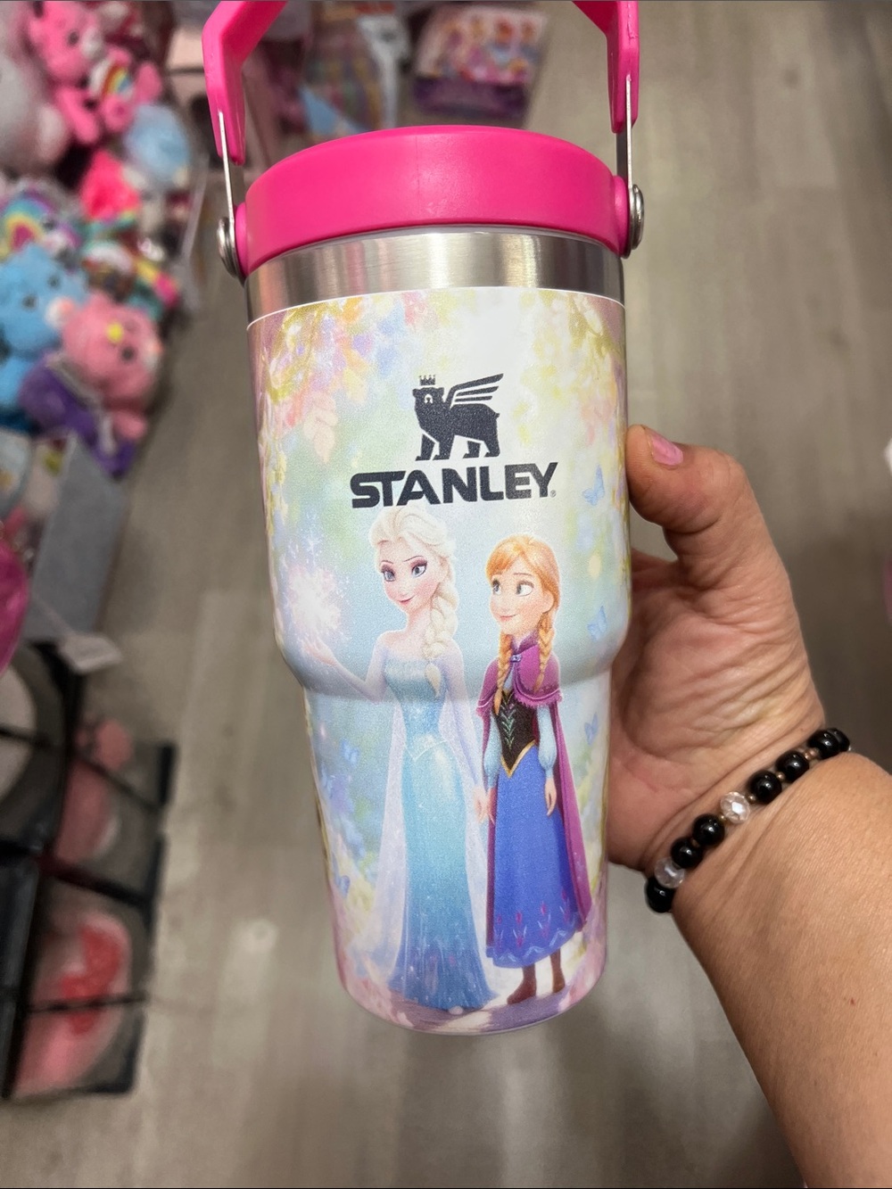 Stanley Pink Frozen Kids Insulated Tumbler with Handle